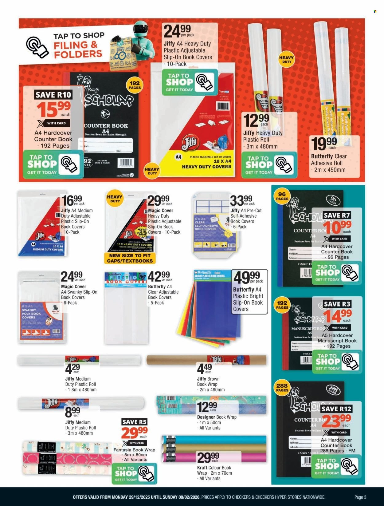 CHECKERS specials - Back To School Promotion (2025-12-29 - 2026-02-08) | 3