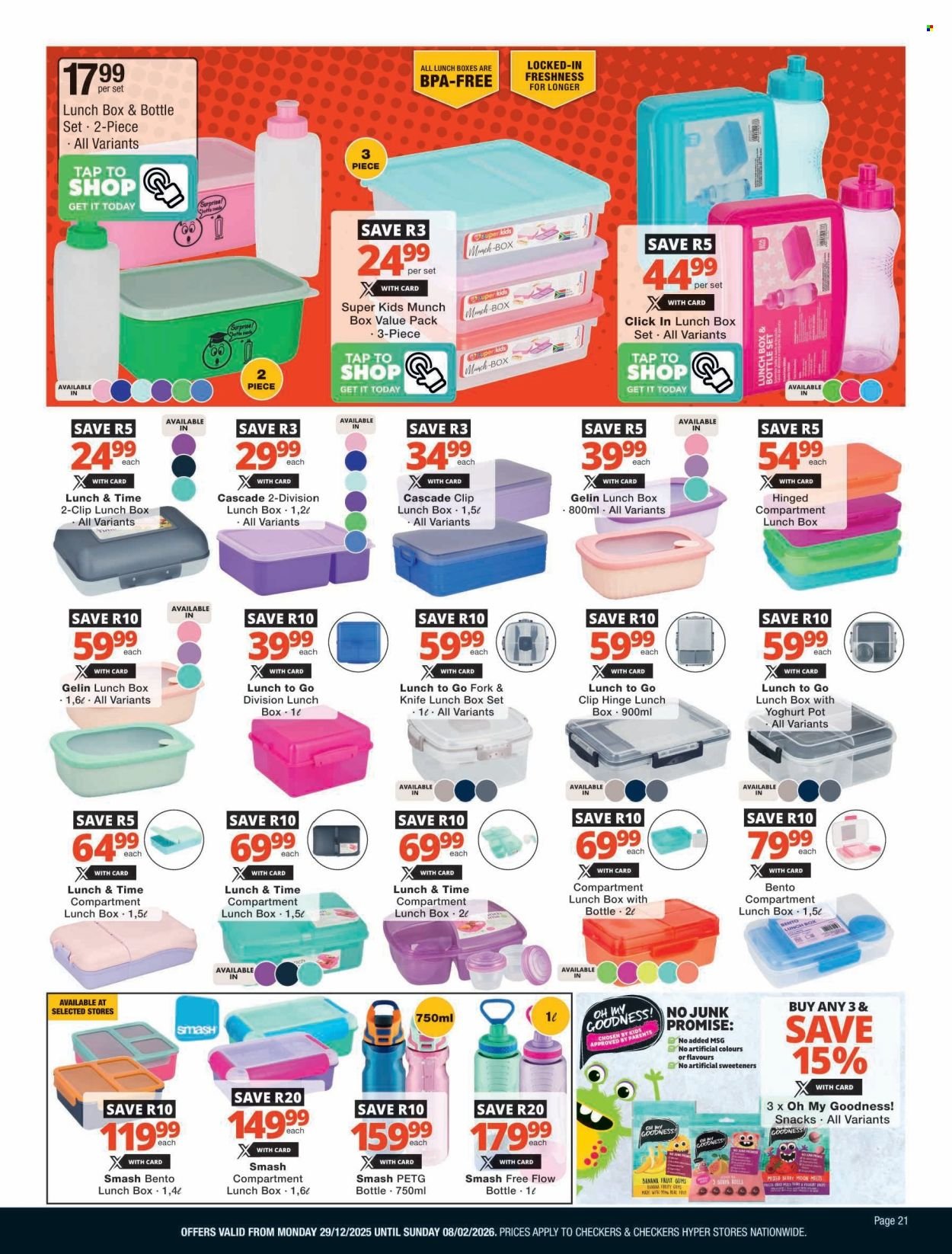 CHECKERS specials - Back To School Promotion (2025-12-29 - 2026-02-08) | 21