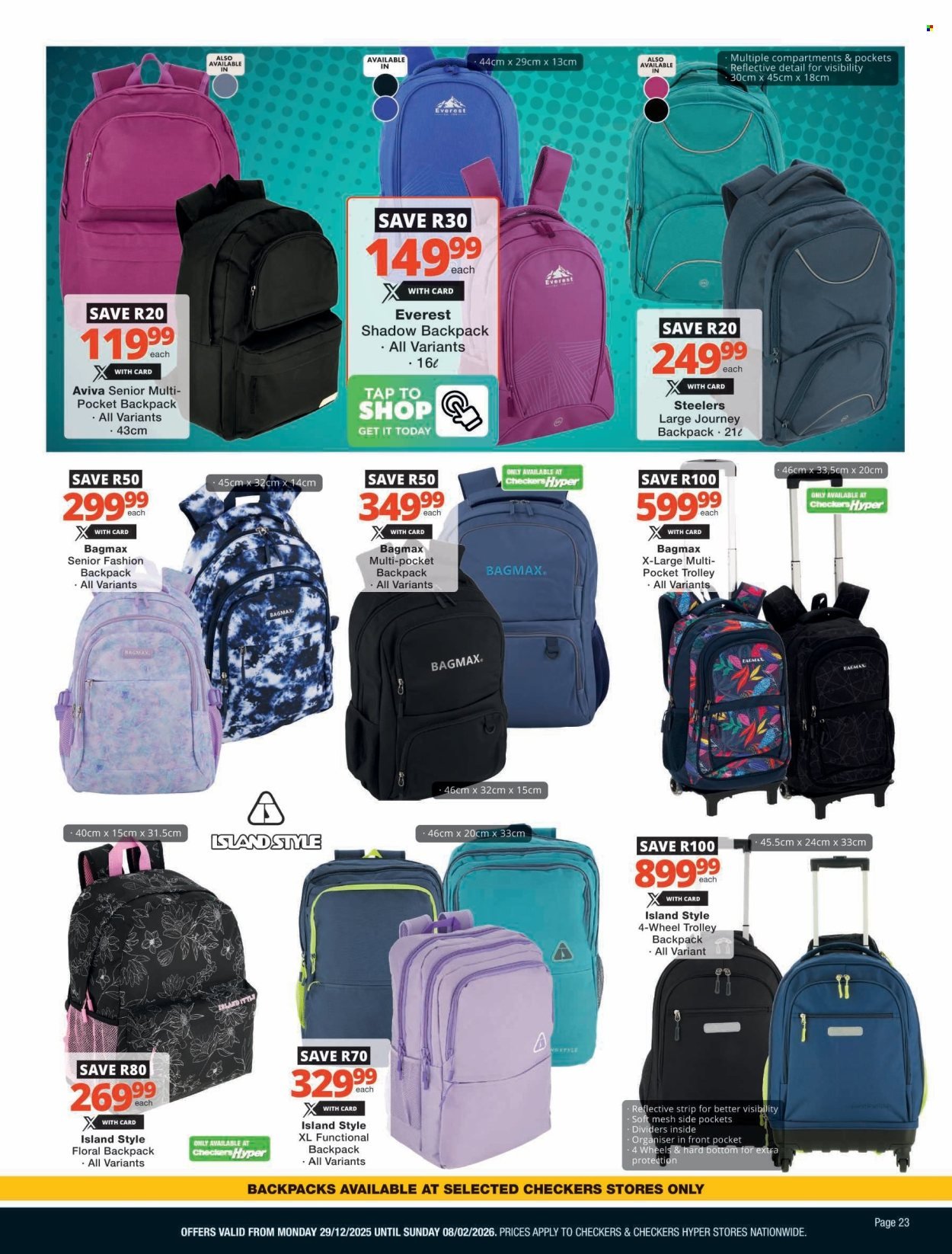 CHECKERS specials - Back To School Promotion (2025-12-29 - 2026-02-08) | 23