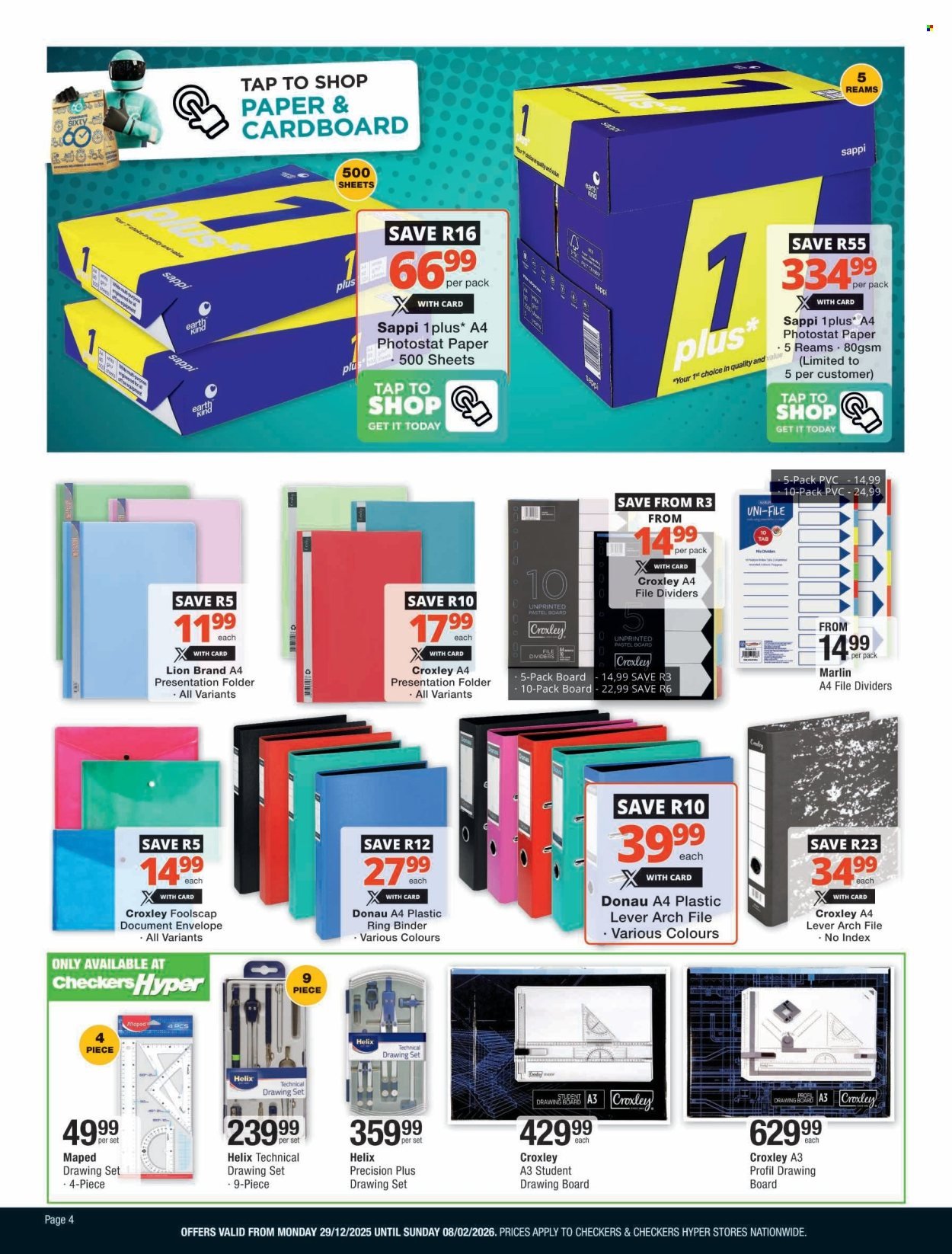 CHECKERS specials - Back To School Promotion (2025-12-29 - 2026-02-08) | 4