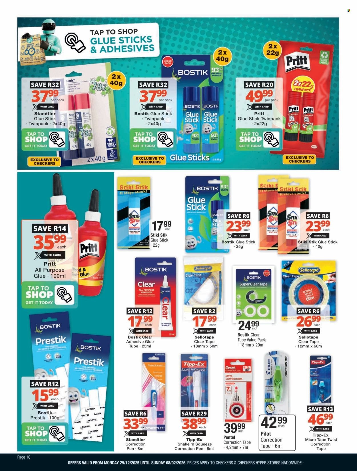 CHECKERS specials - Back To School Promotion (2025-12-29 - 2026-02-08) | 10