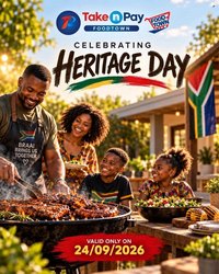 TAKE N PAY specials - From Thursday 24 Sept 2026