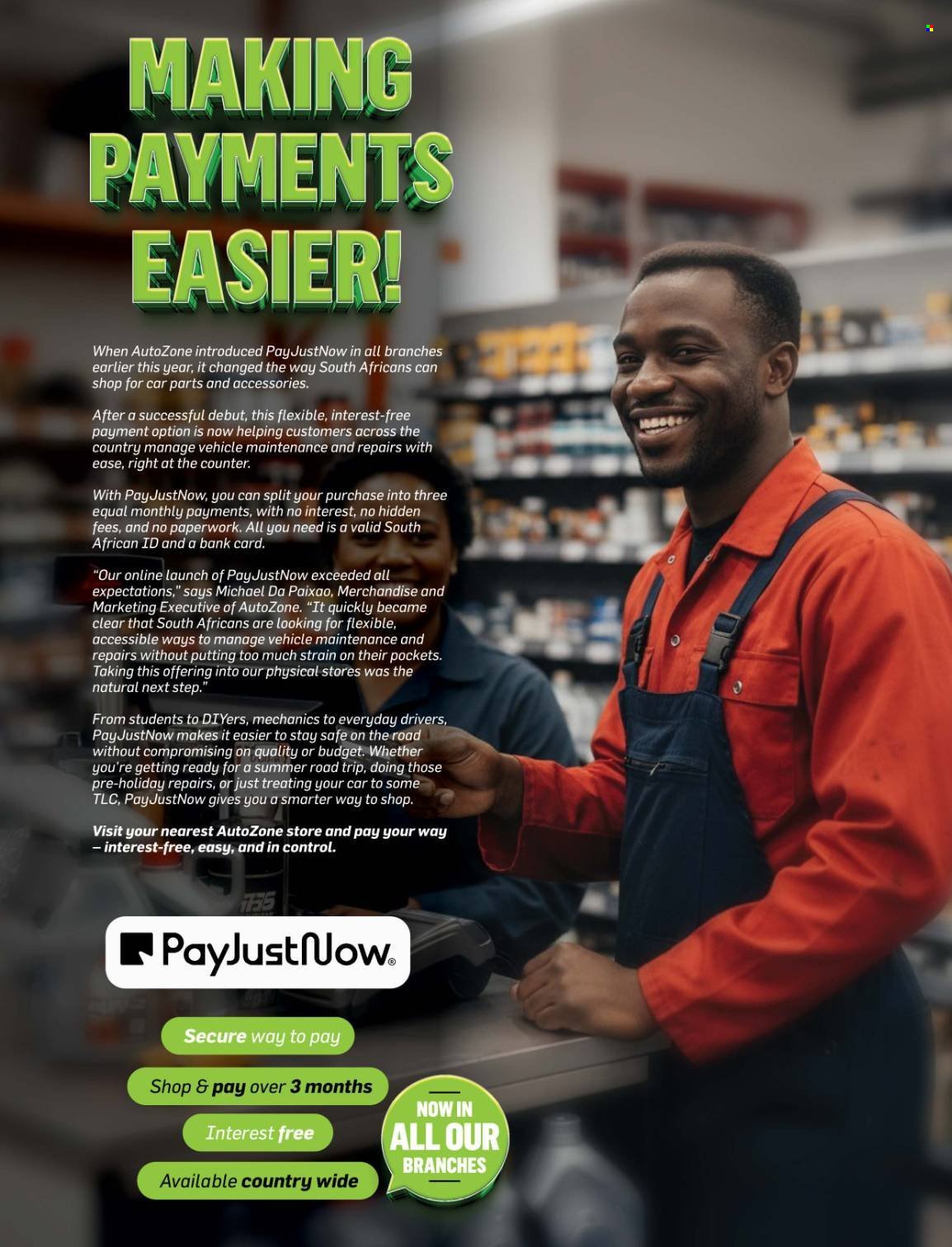 AUTOZONE specials - Easter (2026-03-19 - 2026-04-12) | 40