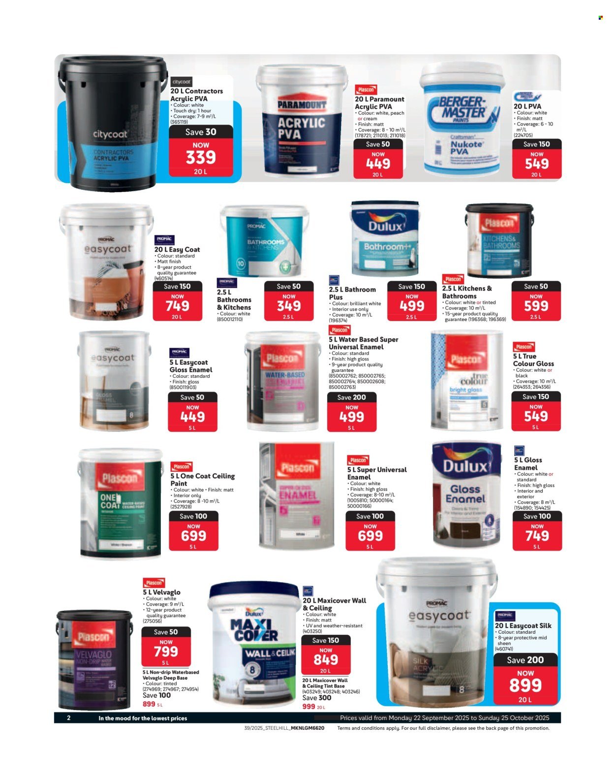 MAKRO specials - From Monday 22 Sept 2025 (2025-09-22 - 2025-10-25) | 2