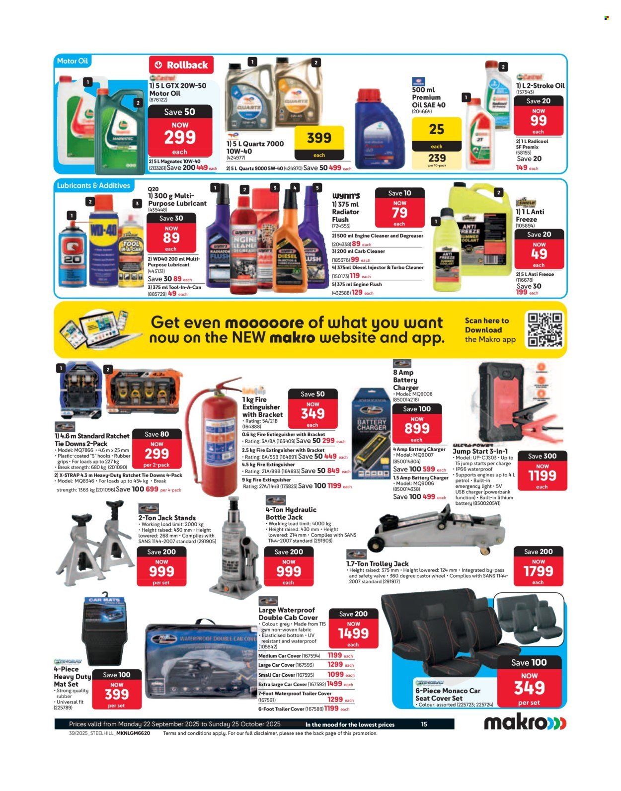 MAKRO specials - From Monday 22 Sept 2025 (2025-09-22 - 2025-10-25) | 15