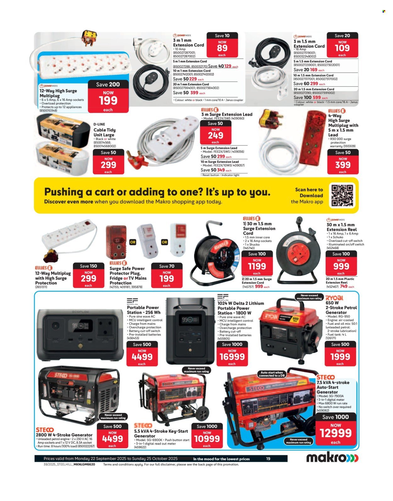 MAKRO specials - From Monday 22 Sept 2025 (2025-09-22 - 2025-10-25) | 19