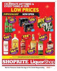 SHOPRITE specials - LiquorShop Deals Store Opening Ximhungwe