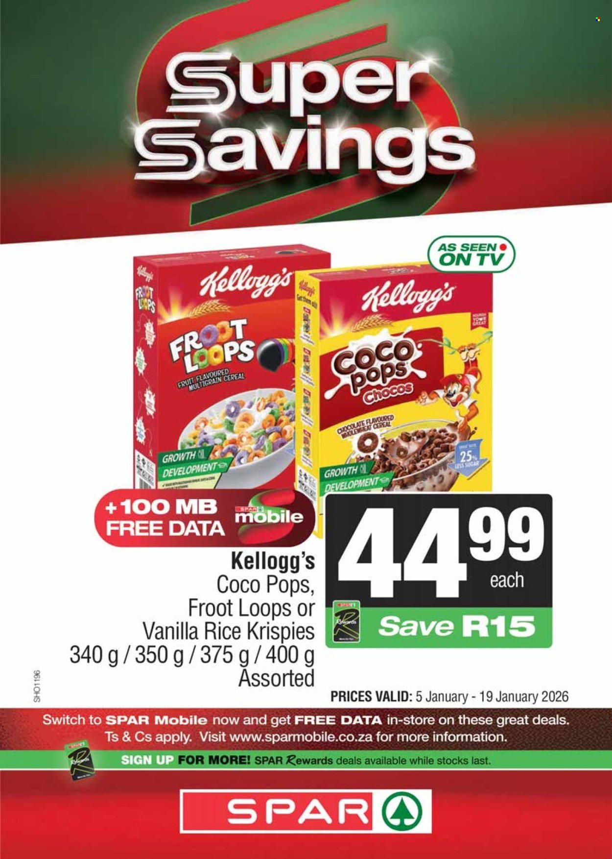 SPAR specials - National Leaflet (2026-01-05 - 2026-01-19) | 4