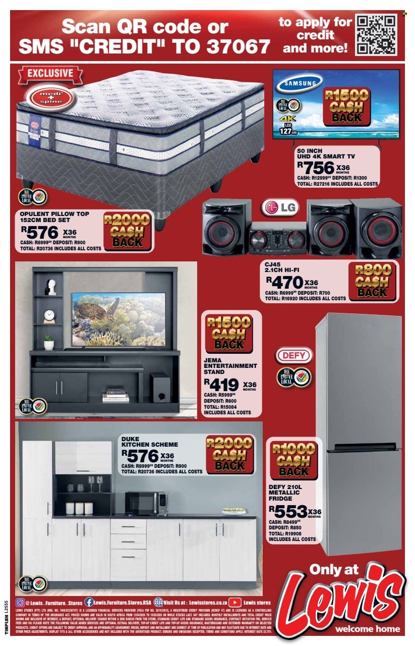 LEWIS specials - From Monday 13 Apr 2026 (2026-04-13 - 2026-05-10) | 12