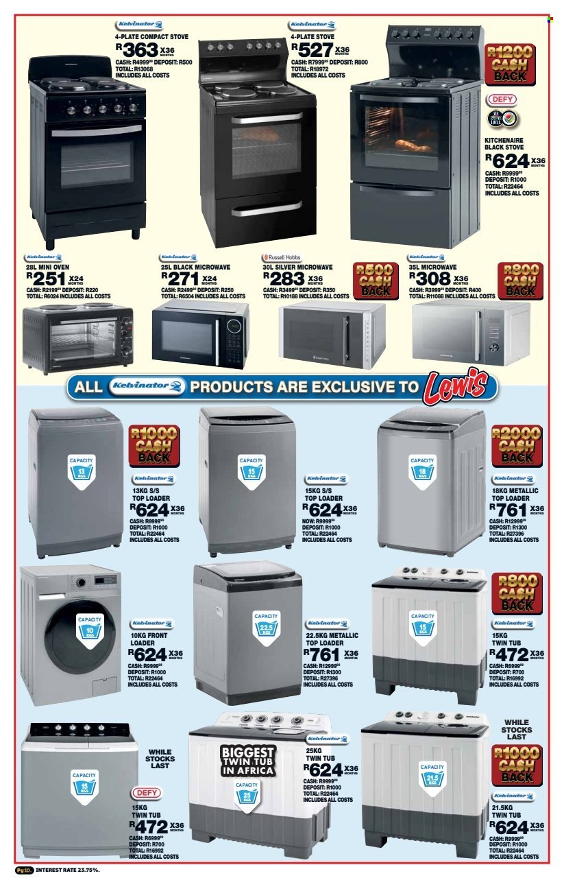 LEWIS specials - From Monday 13 Apr 2026 (2026-04-13 - 2026-05-10) | 10