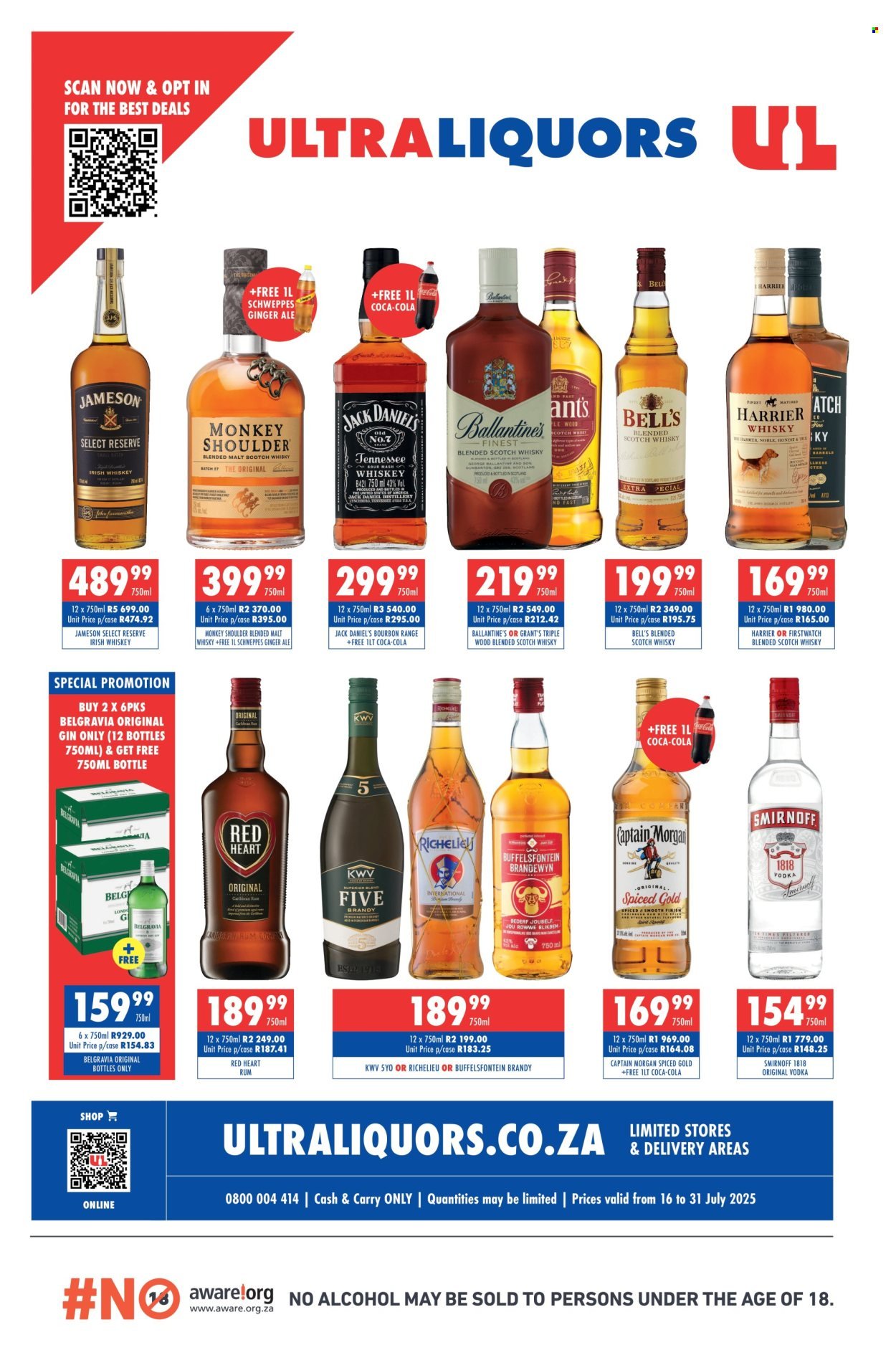 ULTRA LIQUORS specials - From Wednesday 16 Jul 2025 (2025-07-16 - 2025-07-31) | 1