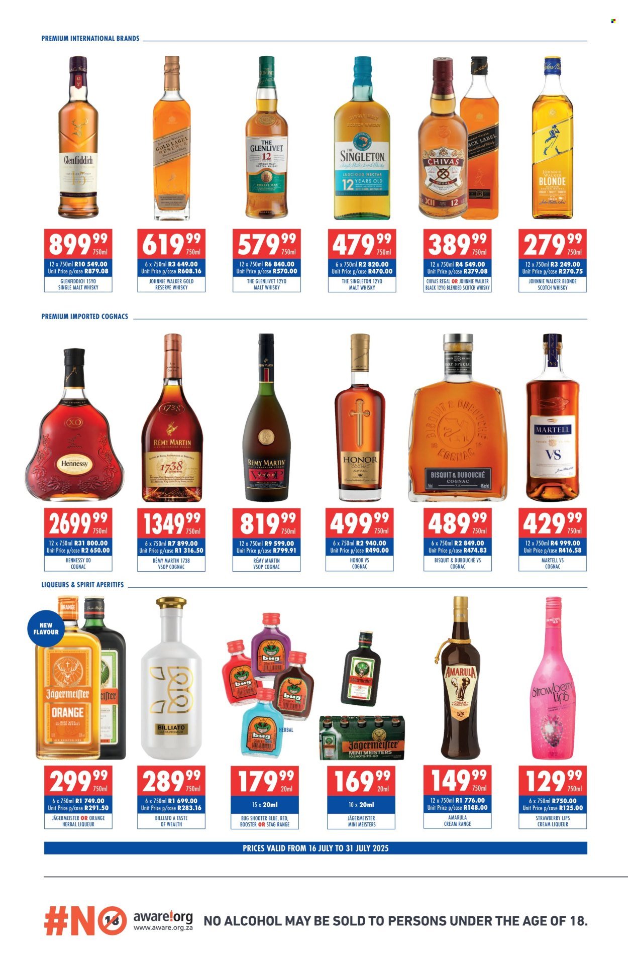 ULTRA LIQUORS specials - From Wednesday 16 Jul 2025 (2025-07-16 - 2025-07-31) | 2