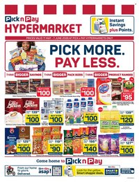 PICK N PAY specials - Hypermarket Pick More, Pay Less Specials (2026-05-11 - 2026-06-07)