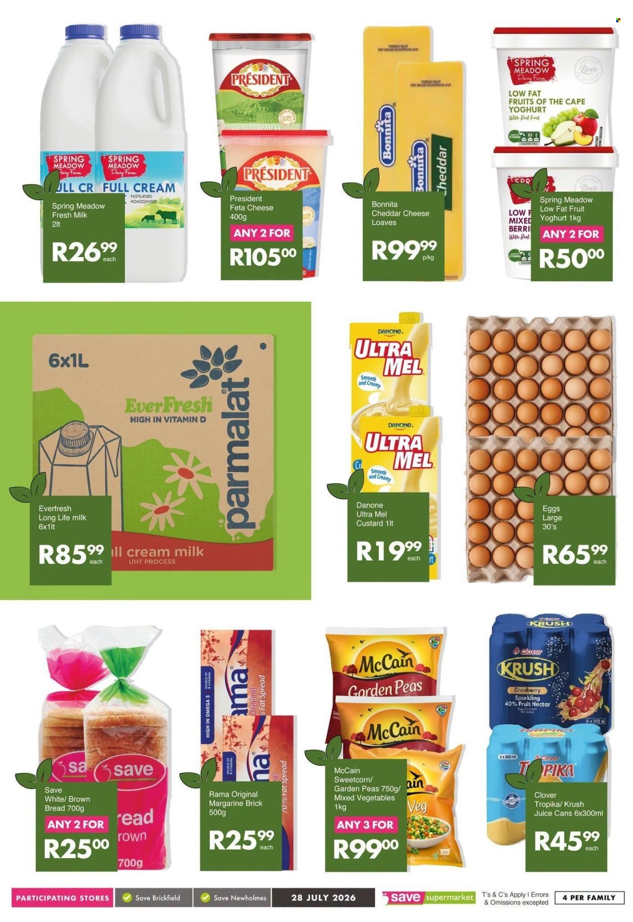 SAVE specials - From Tuesday 28 Jul 2026