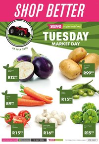 SAVE specials - From Tuesday 28 Jul 2026