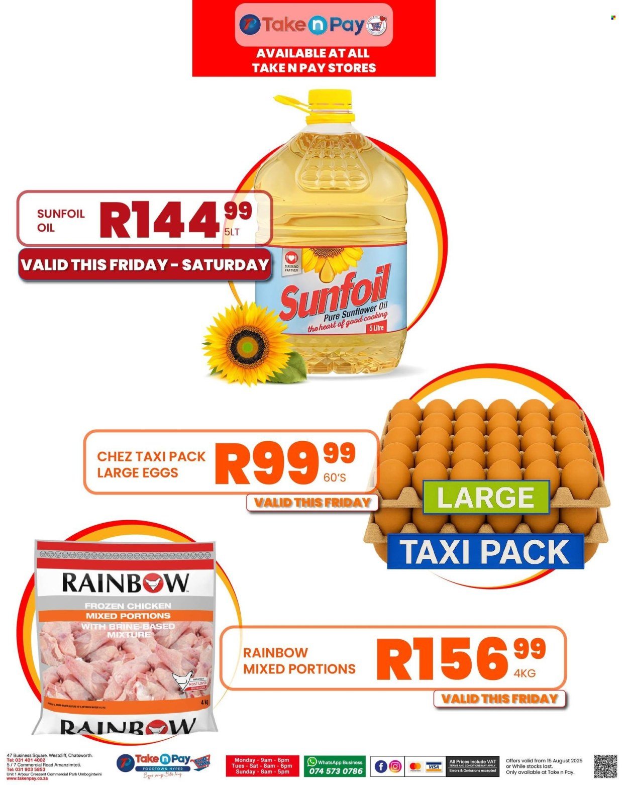 TAKE N PAY specials - From Friday 15 Aug 2025 (2025-08-15 - 2025-08-15) | 9
