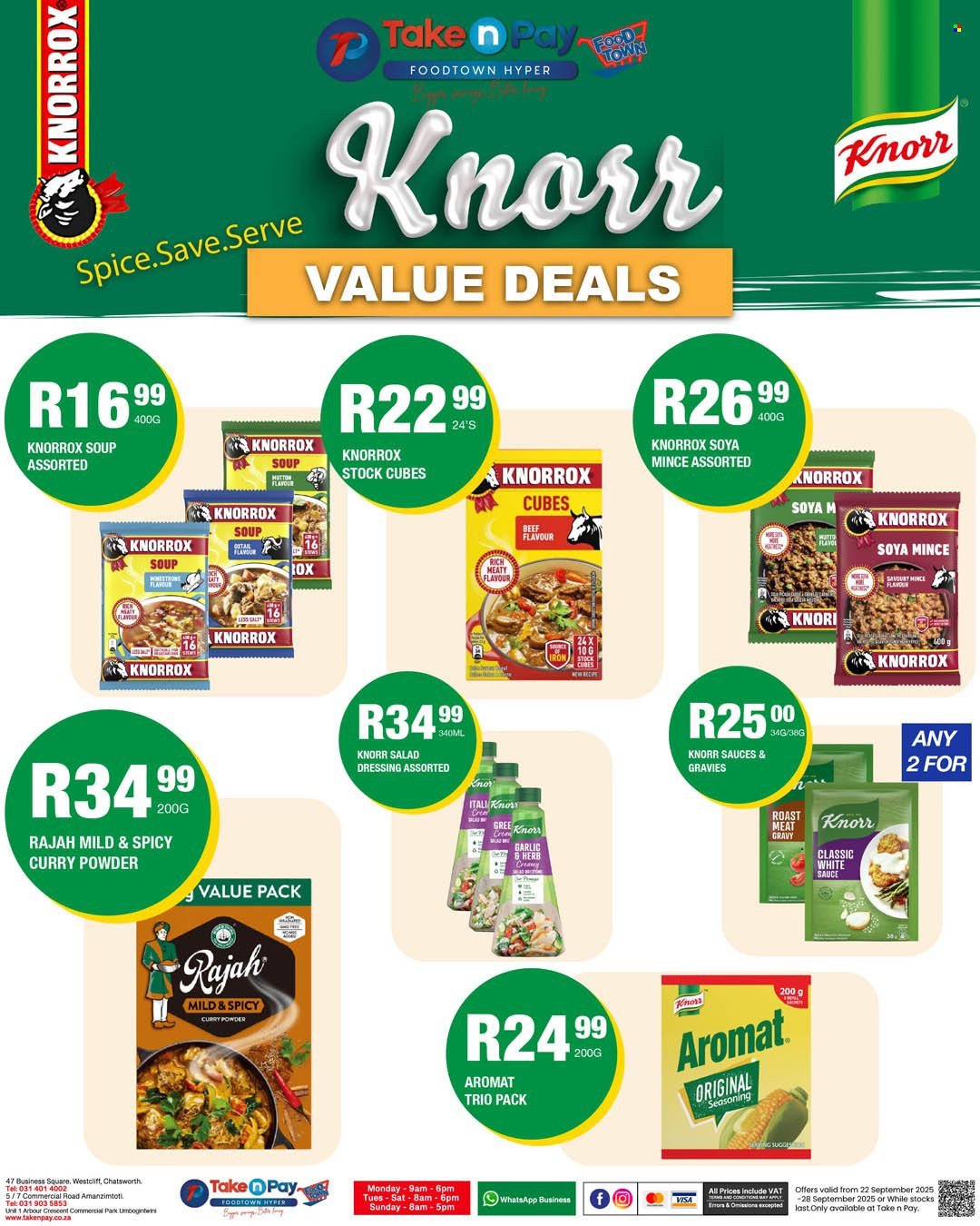 TAKE N PAY specials - From Monday 22 Sept 2025 (2025-09-22 - 2025-09-28) | 4