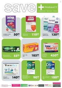 SAVE specials - From Thursday 1 Oct 2026