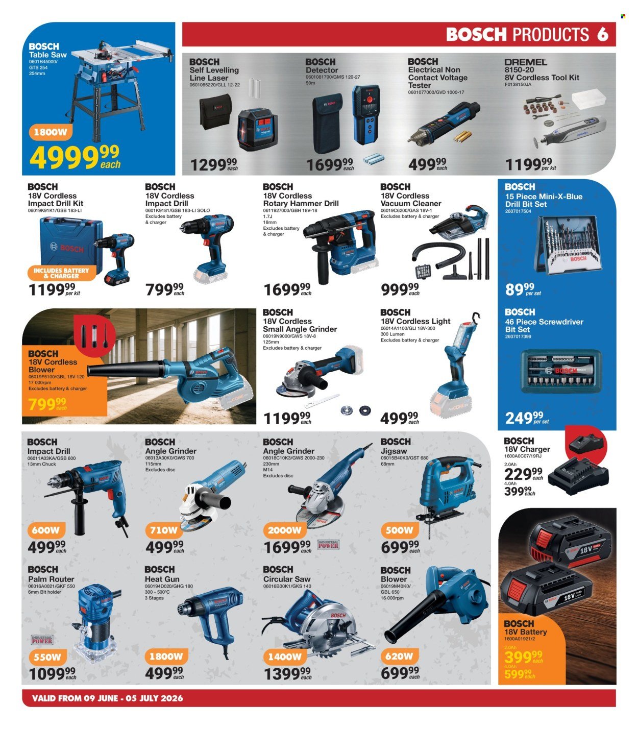 MICA specials - From Tuesday 9 Jun 2026