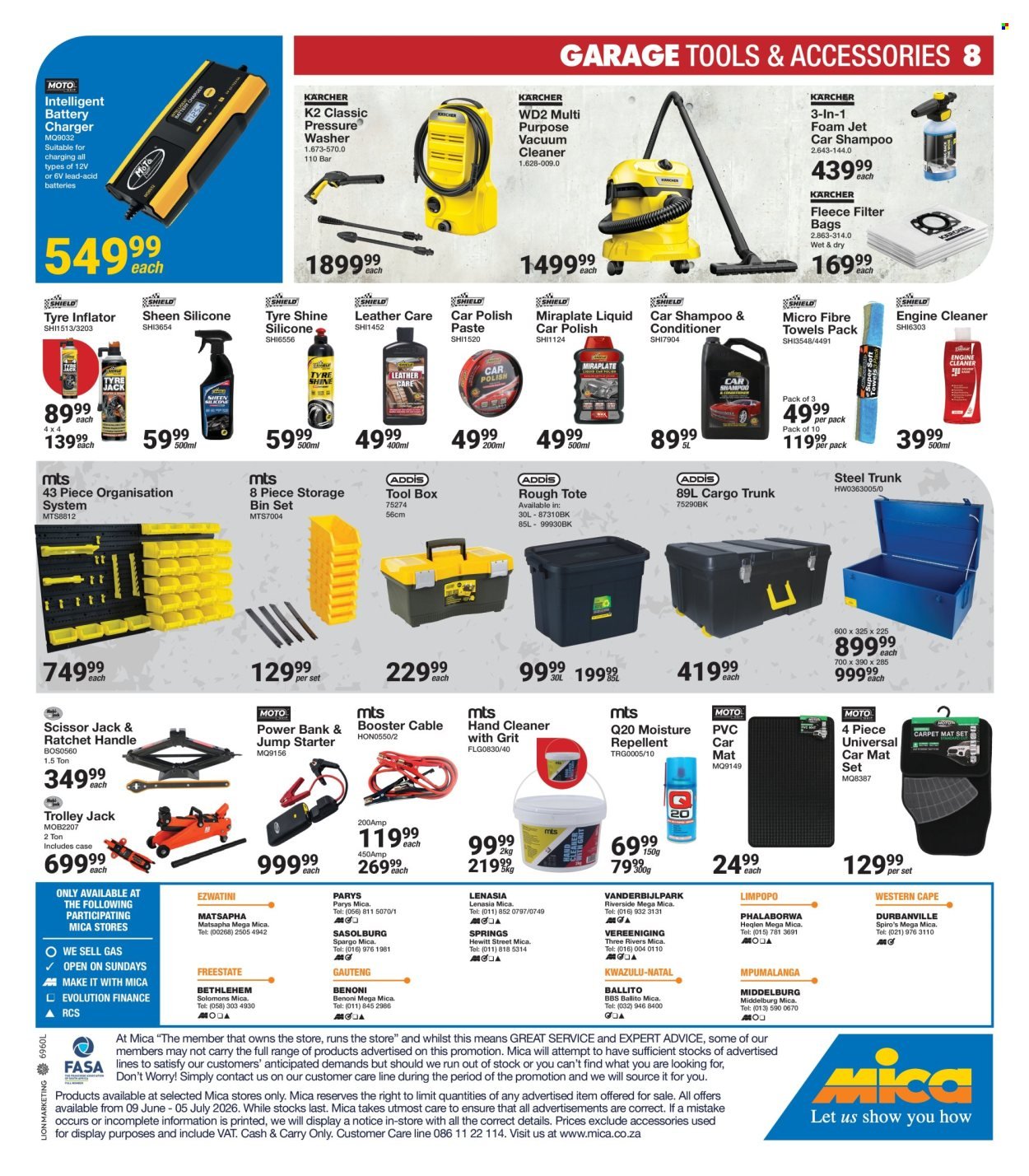MICA specials - From Tuesday 9 Jun 2026