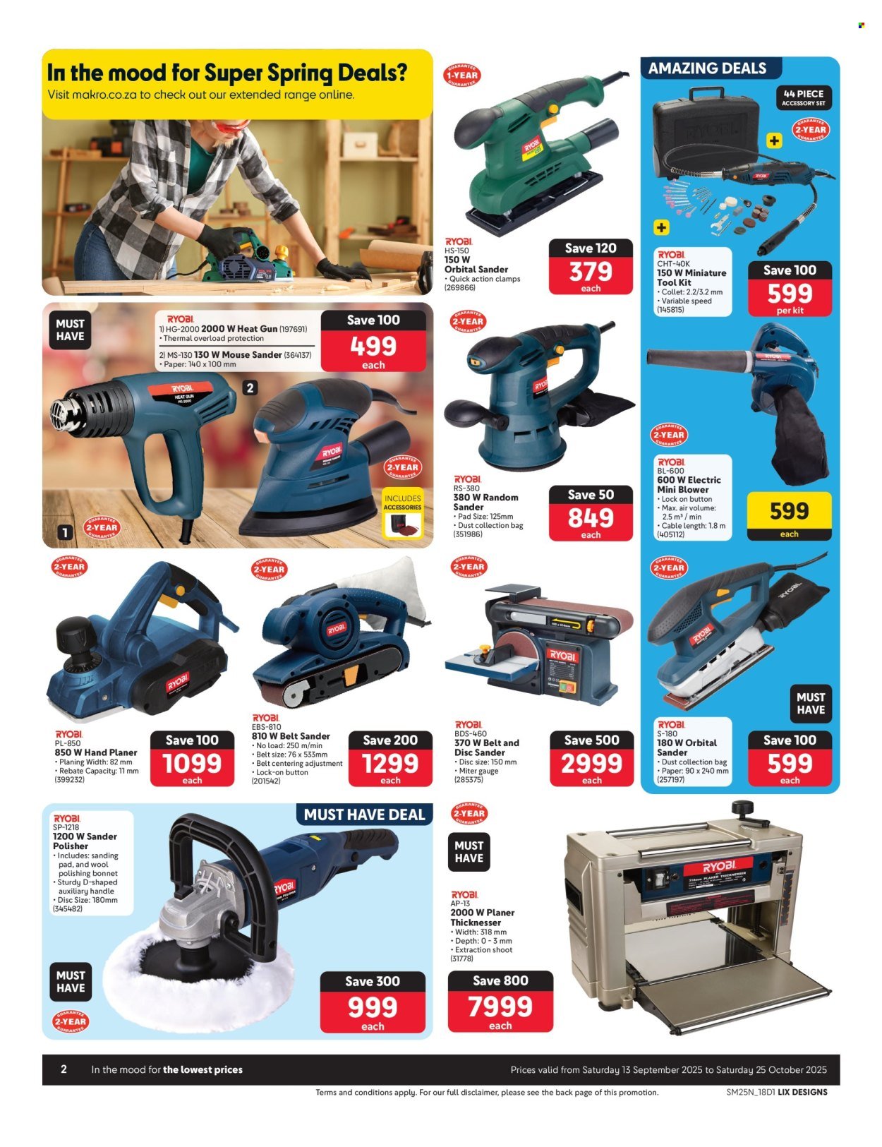 MAKRO specials - From Saturday 13 Sept 2025 (2025-09-13 - 2025-10-25) | 2