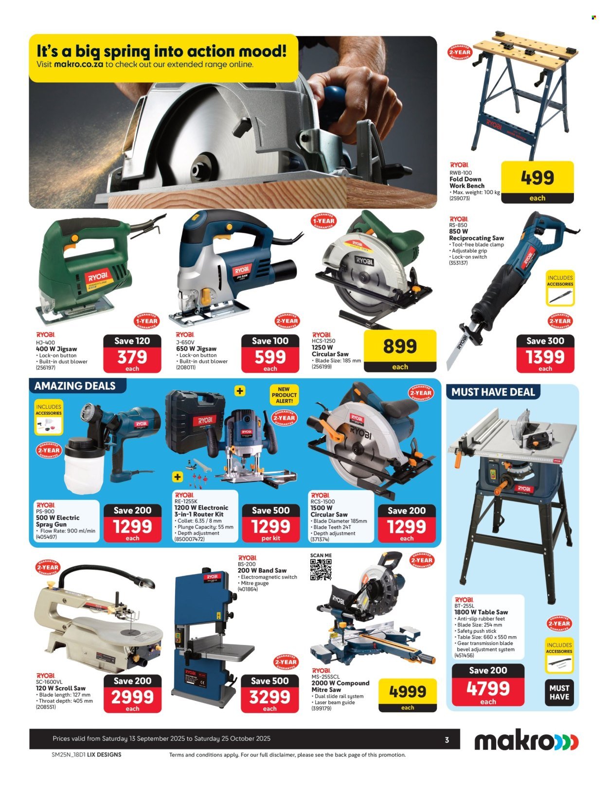 MAKRO specials - From Saturday 13 Sept 2025 (2025-09-13 - 2025-10-25) | 3
