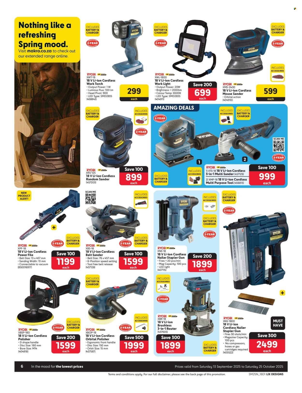 MAKRO specials - From Saturday 13 Sept 2025 (2025-09-13 - 2025-10-25) | 6