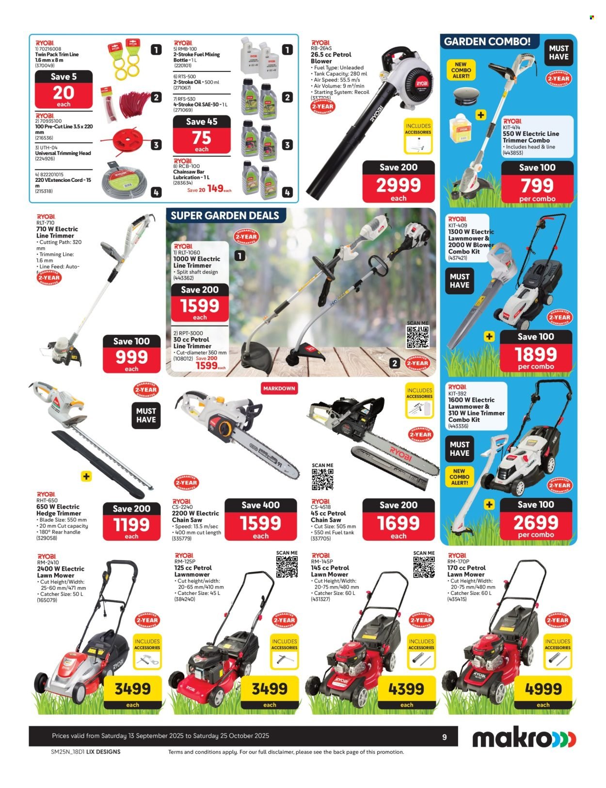 MAKRO specials - From Saturday 13 Sept 2025 (2025-09-13 - 2025-10-25) | 9