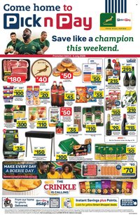 PICK N PAY specials - Weekend Specials