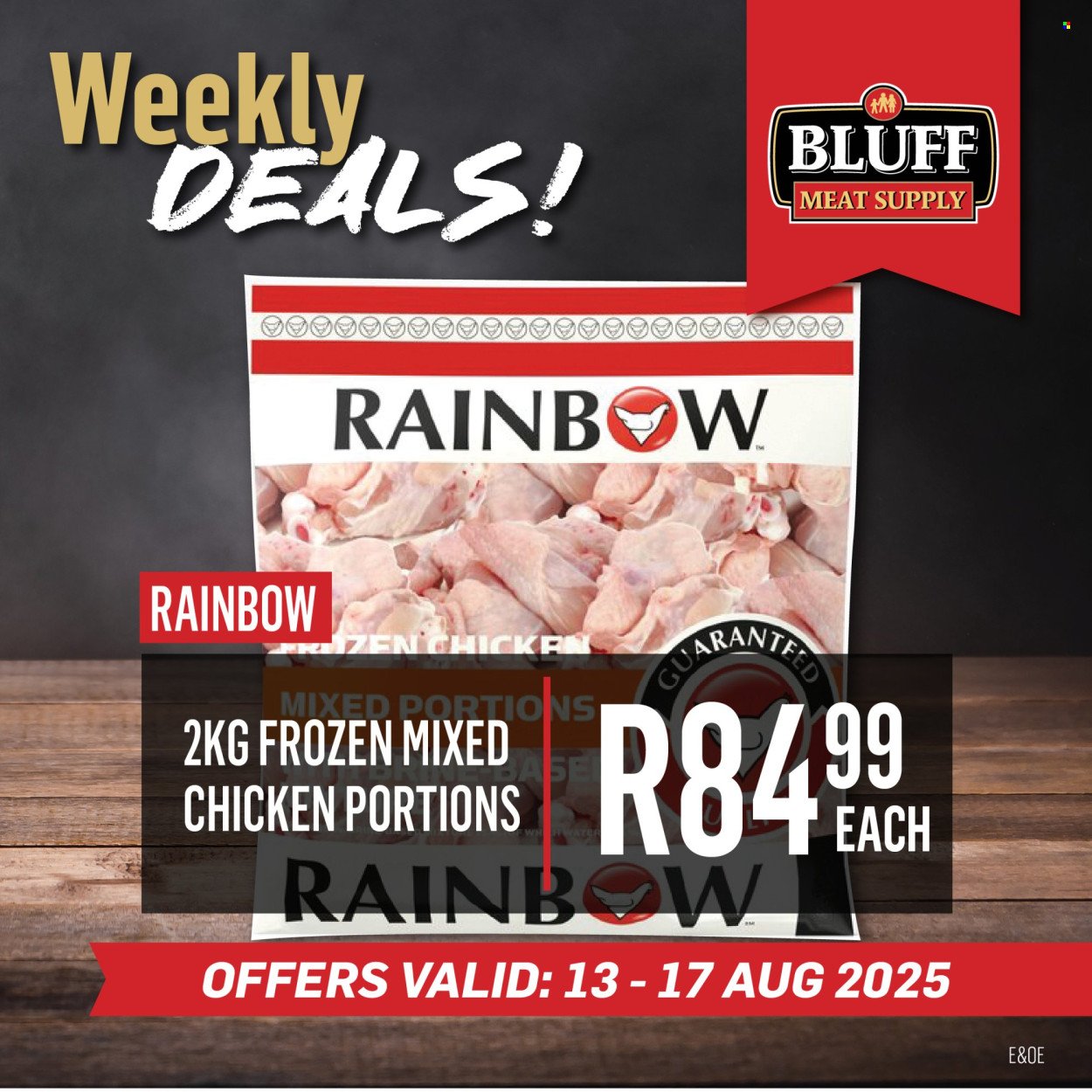BLUFF MEAT SUPPLY specials - From Wednesday 13 Aug 2025 (2025-08-13 - 2025-08-17) | 4