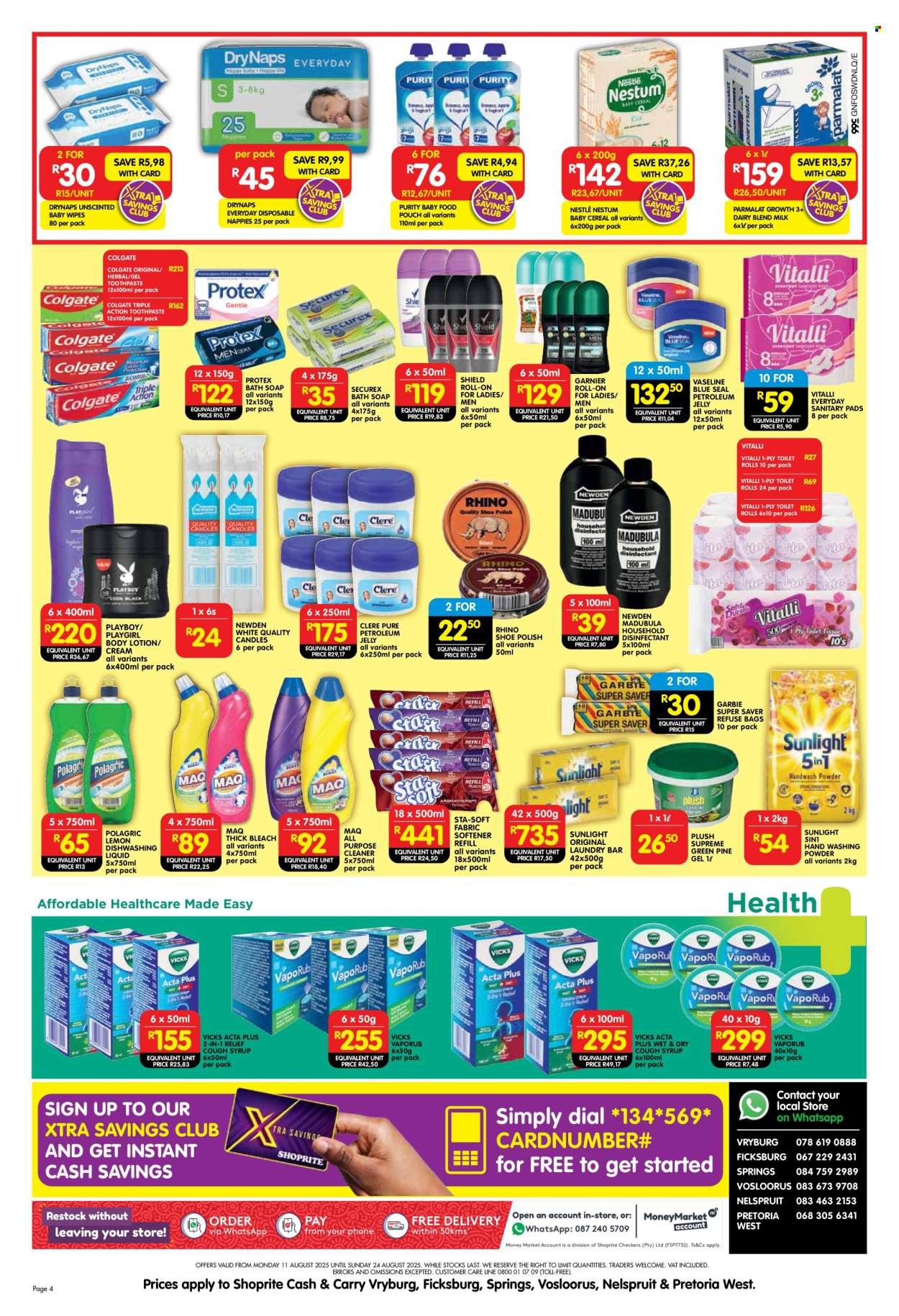 SHOPRITE specials - Cash & Carry Mid Month Deals Selected Stores (2025-08-11 - 2025-08-24) | 4