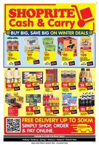 SHOPRITE specials - Cash & Carry Mid Month Deals Selected Stores (2025-08-11 - 2025-08-24)