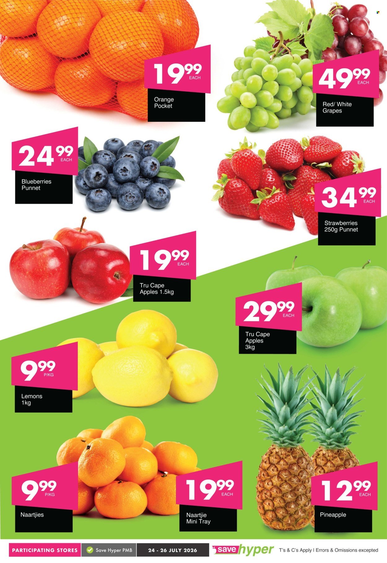 SAVE specials - From Friday 24 Jul 2026