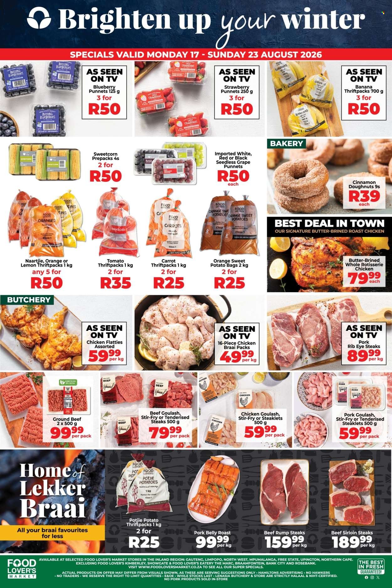 FOOD LOVER'S MARKET specials - From Monday 17 Aug 2026