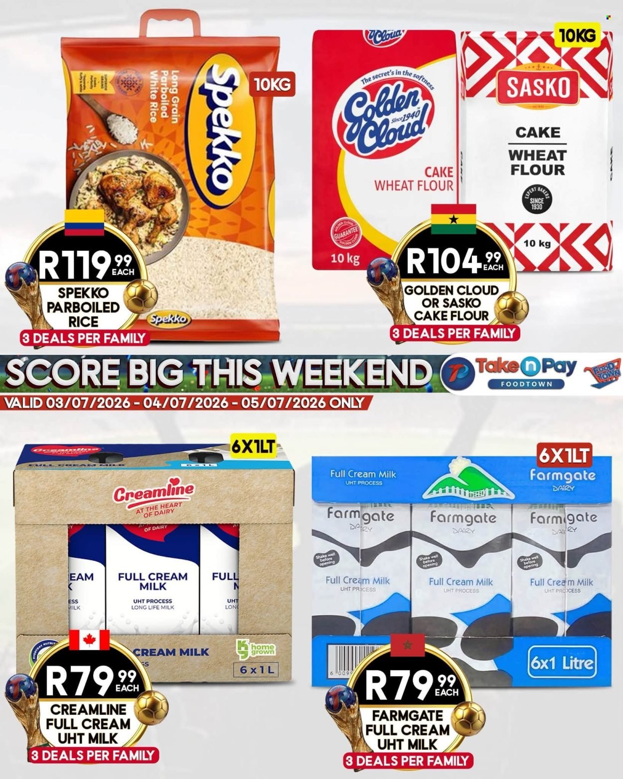 TAKE N PAY specials - From Friday 3 Jul 2026