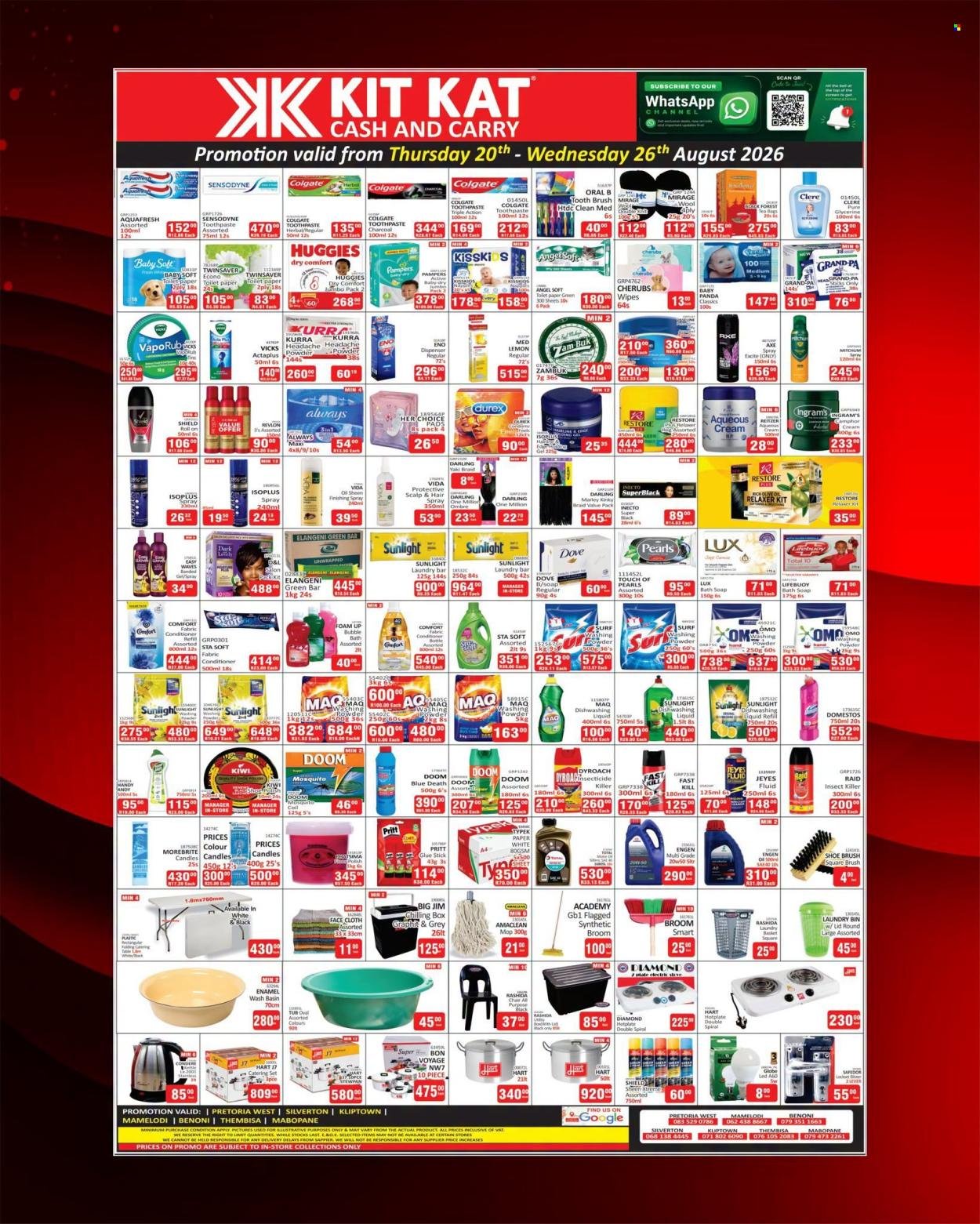 KIT KAT CASH & CARRY specials - Weekly specials