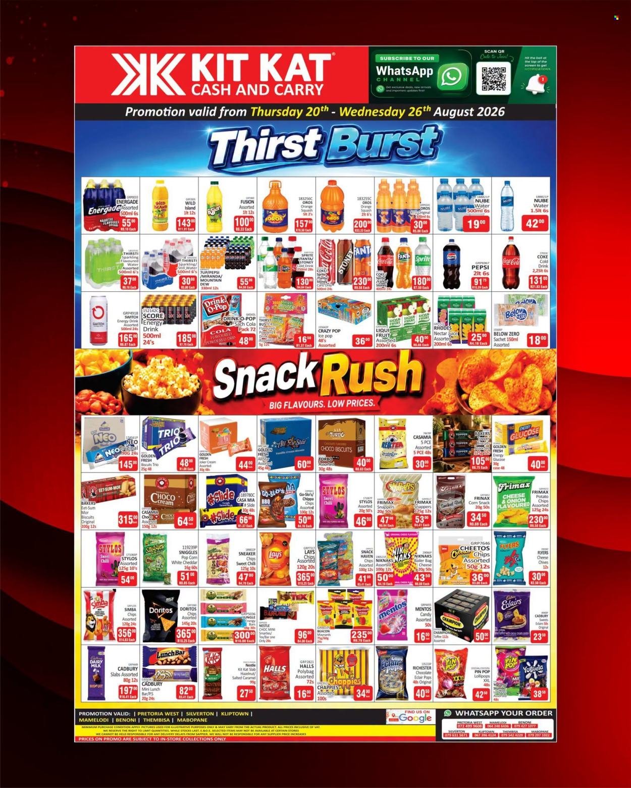 KIT KAT CASH & CARRY specials - Weekly specials