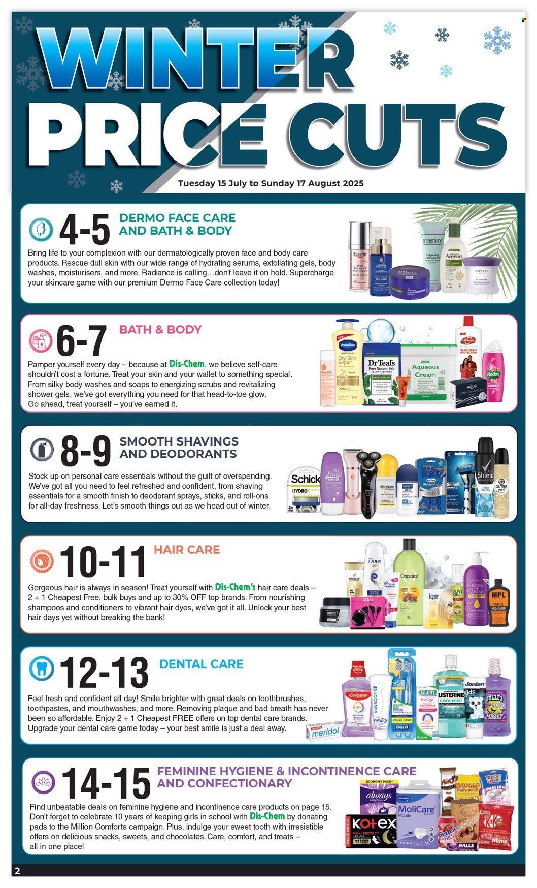 DIS-CHEM specials - Winter Price Cuts (2025-07-15 - 2025-08-17) | 2