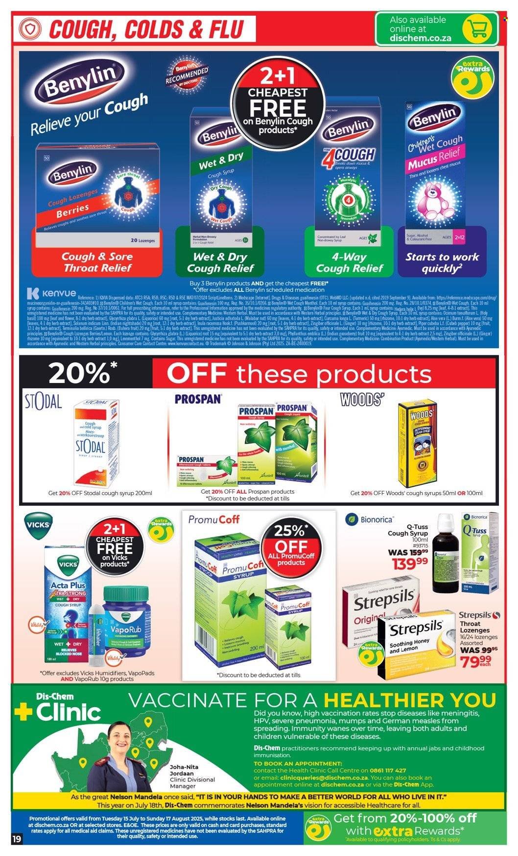 DIS-CHEM specials - Winter Price Cuts (2025-07-15 - 2025-08-17) | 19