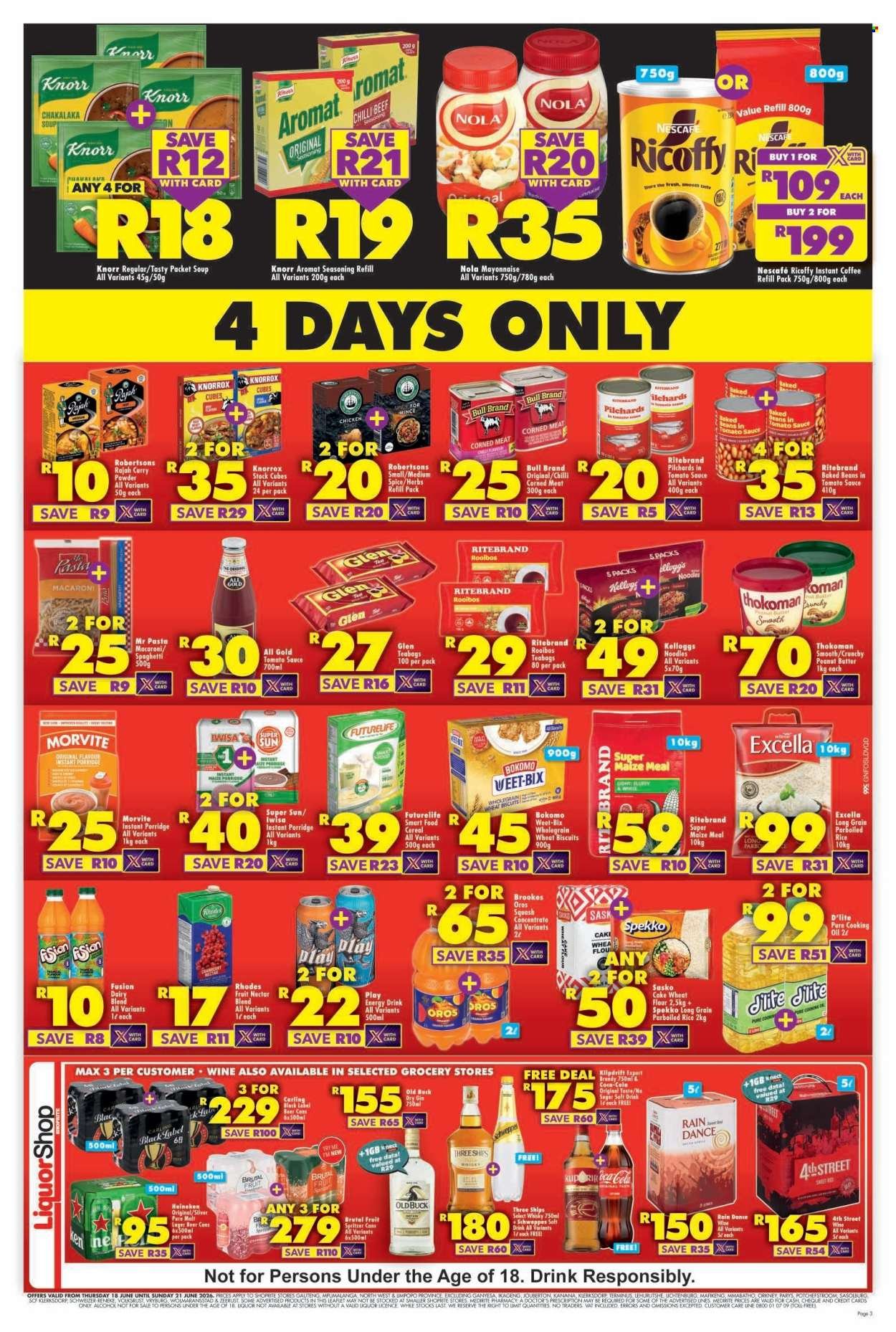 SHOPRITE specials - Big Red Weekend Gauteng