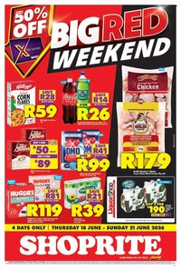 SHOPRITE specials - Big Red Weekend Gauteng