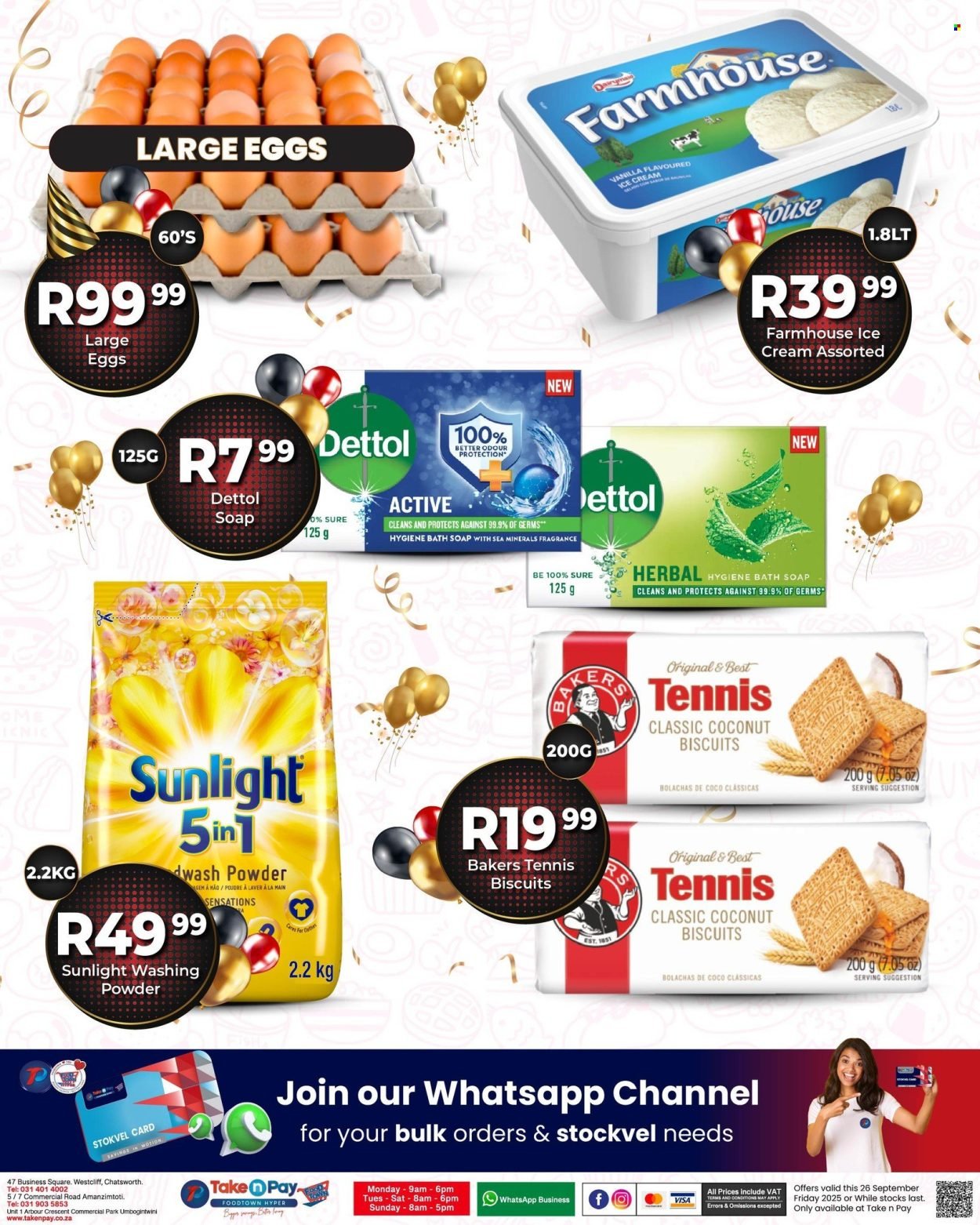 TAKE N PAY specials - From Friday 26 Sept 2025 (2025-09-26 - 2025-09-26) | 2