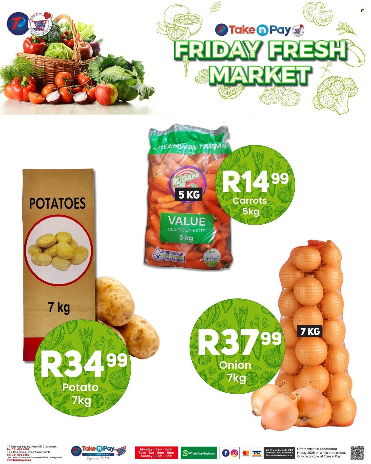 TAKE N PAY specials - From Friday 26 Sept 2025 (2025-09-26 - 2025-09-26) | 8