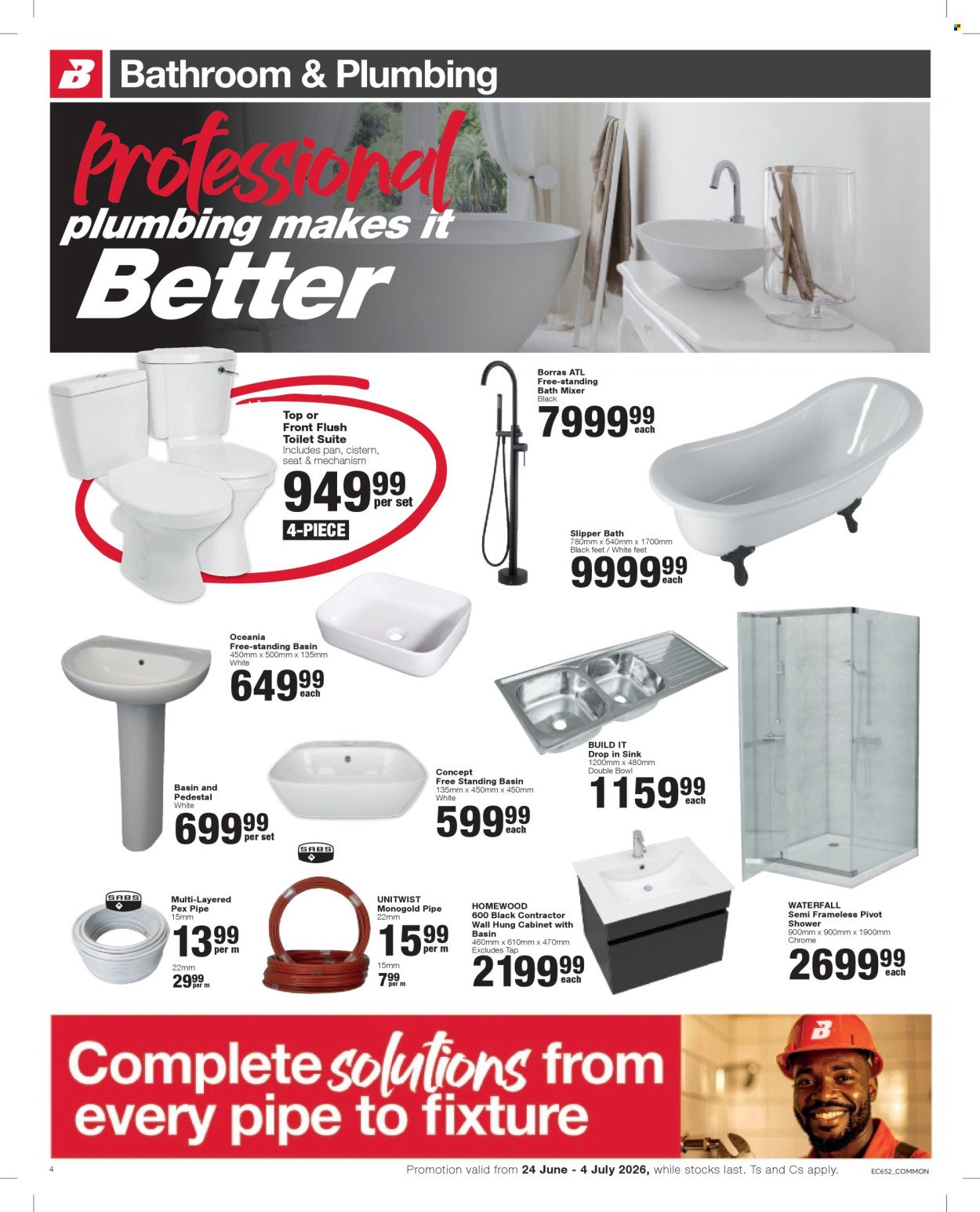BUILD IT specials - From Wednesday 24 Jun 2026