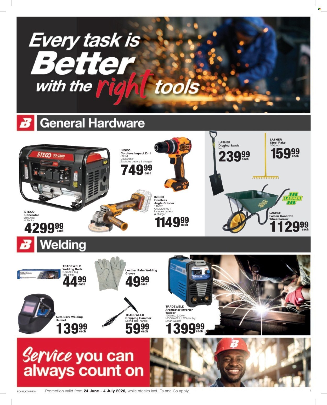 BUILD IT specials - From Wednesday 24 Jun 2026