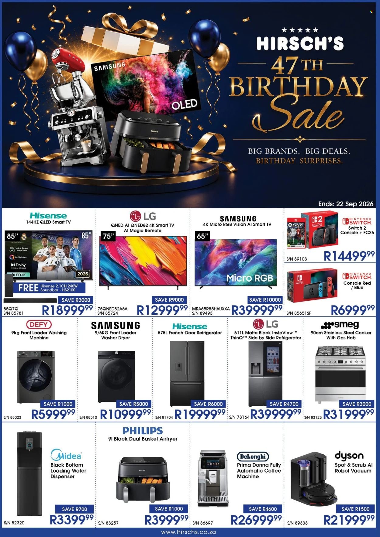 HIRSCH'S specials - August 2026