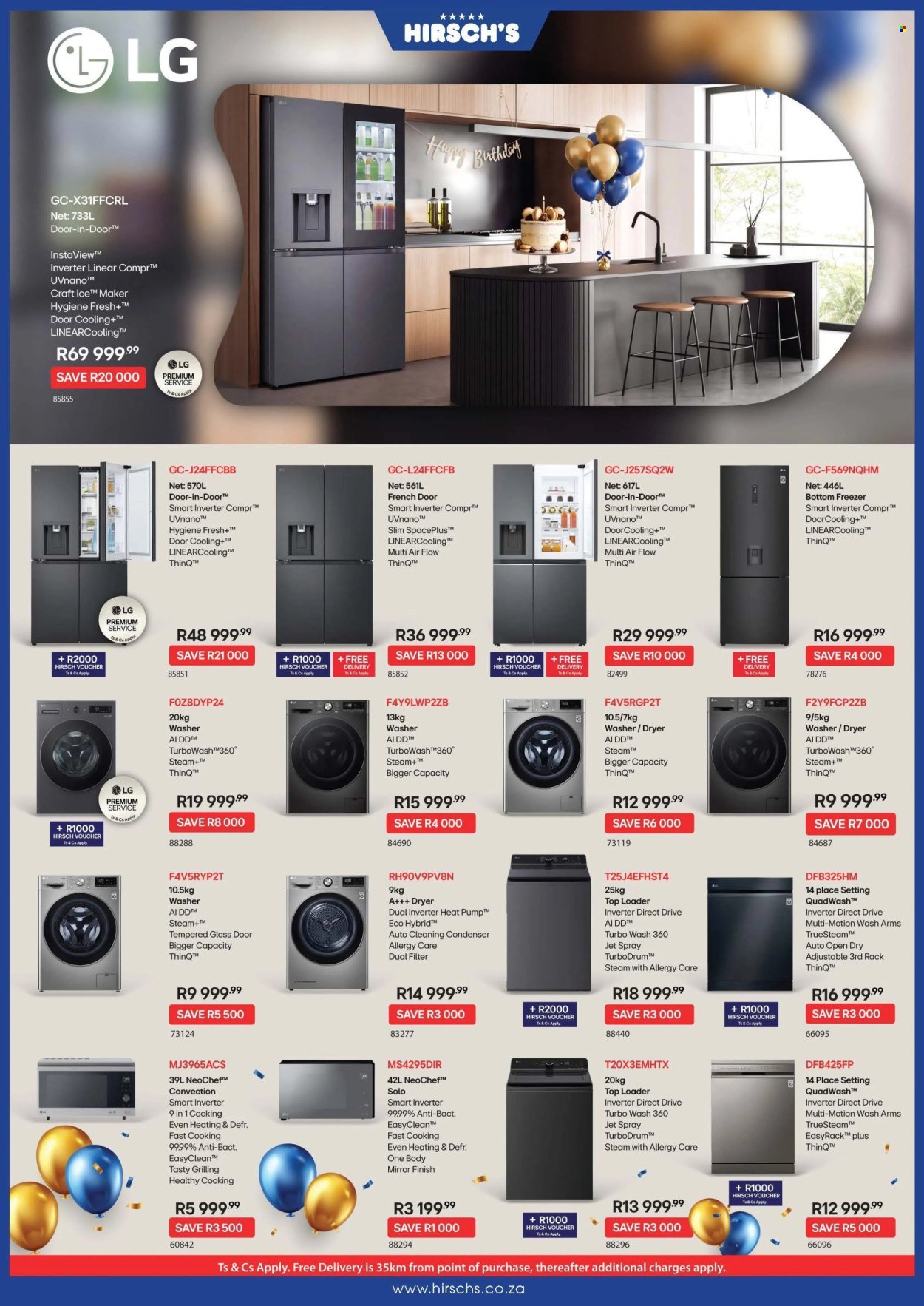 HIRSCH'S specials - August 2026