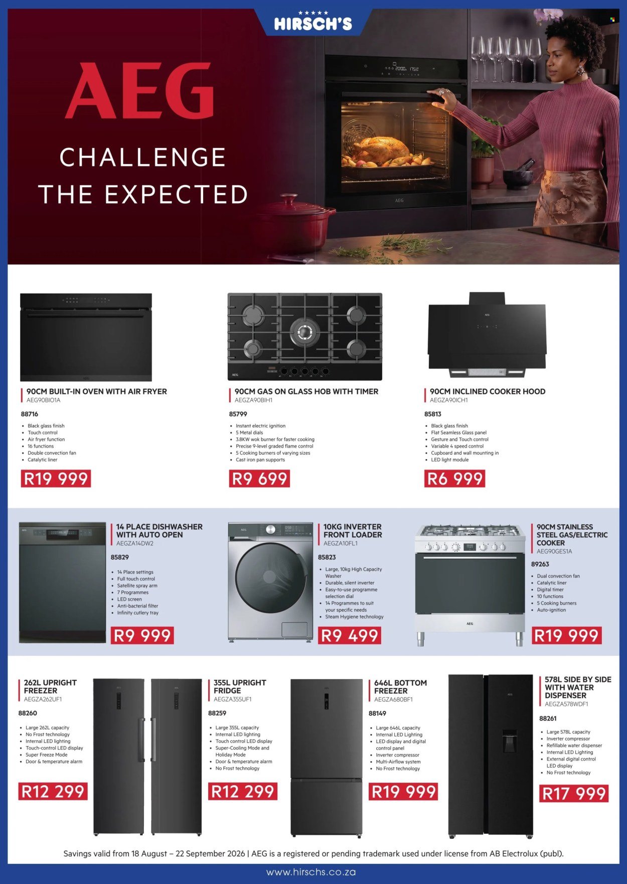 HIRSCH'S specials - August 2026
