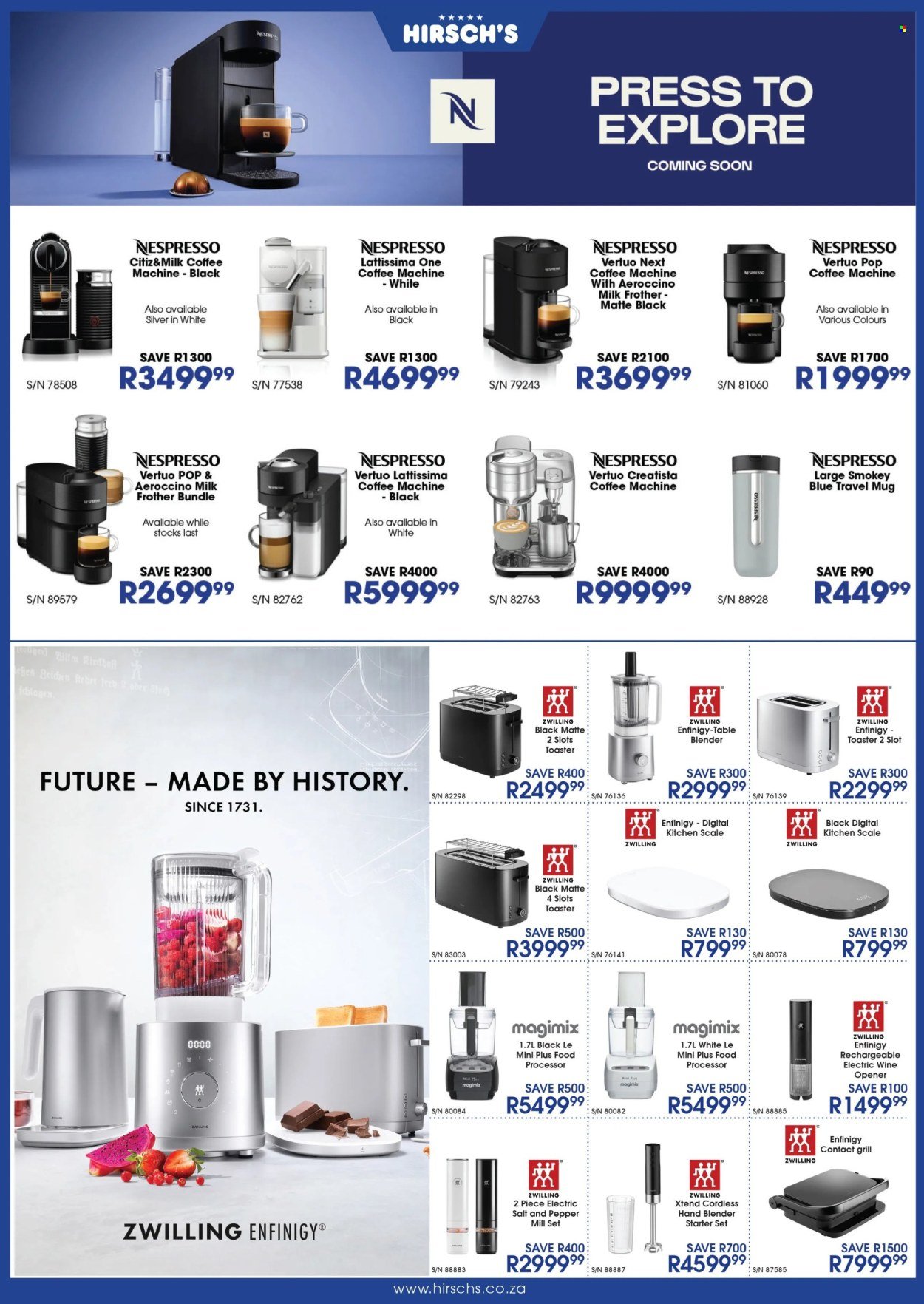 HIRSCH'S specials - August 2026