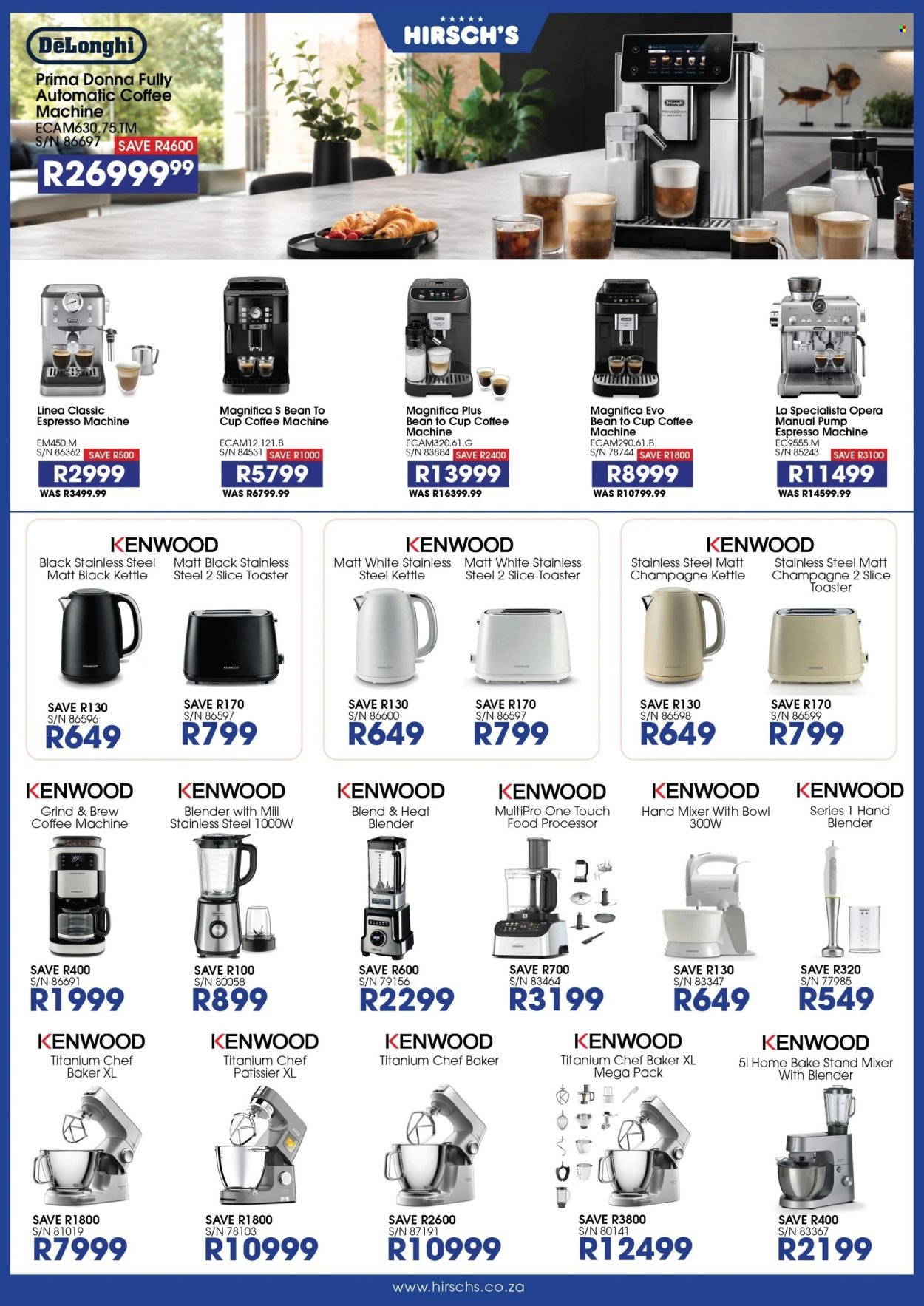 HIRSCH'S specials - August 2026